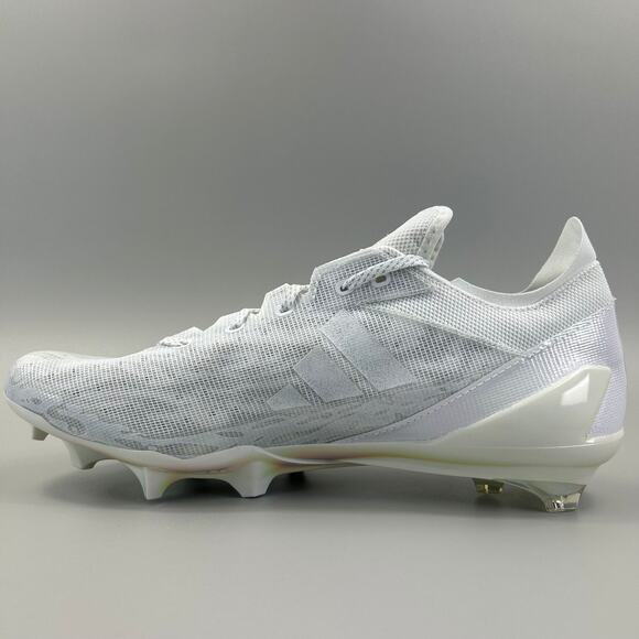 Adidas Adizero Electric Speed Juice Pack Men Size 10.5 White Football Cleats NEW - Picture 2 of 6